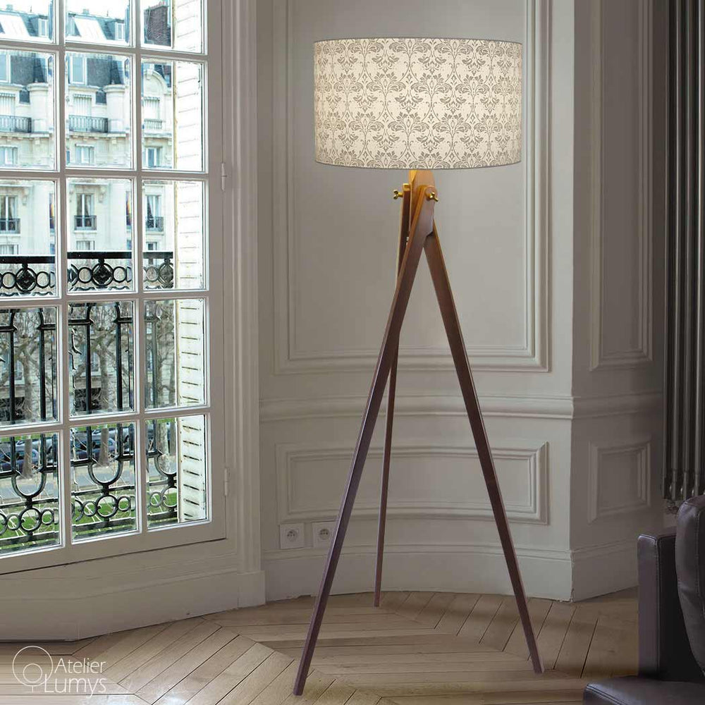 Acanthe Tripod Floor Lamp - Atelier Lumys