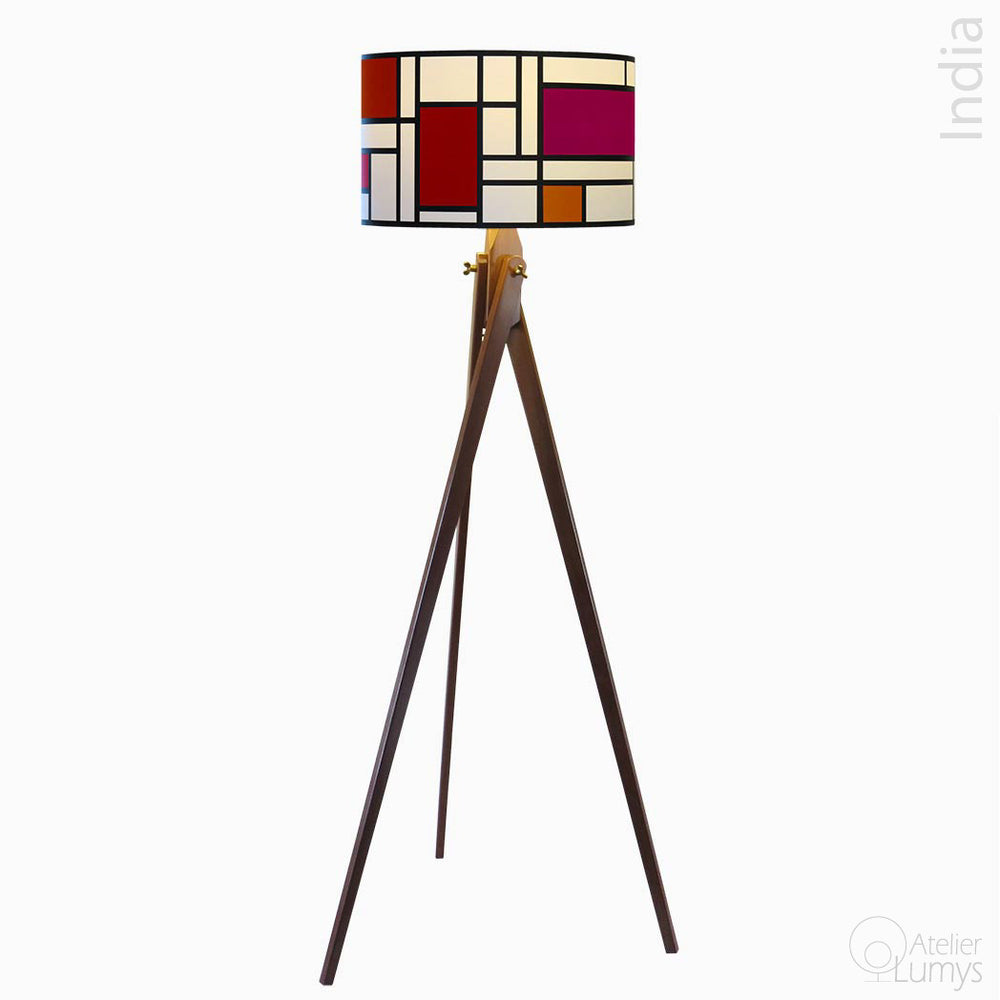 Mondrian Tripod Floor Lamp - Atelier Lumys
