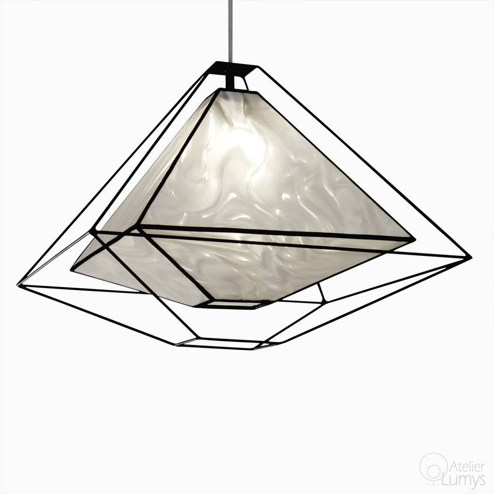 Shimmer Rosetta Hanging Lamp - Atelier Lumys